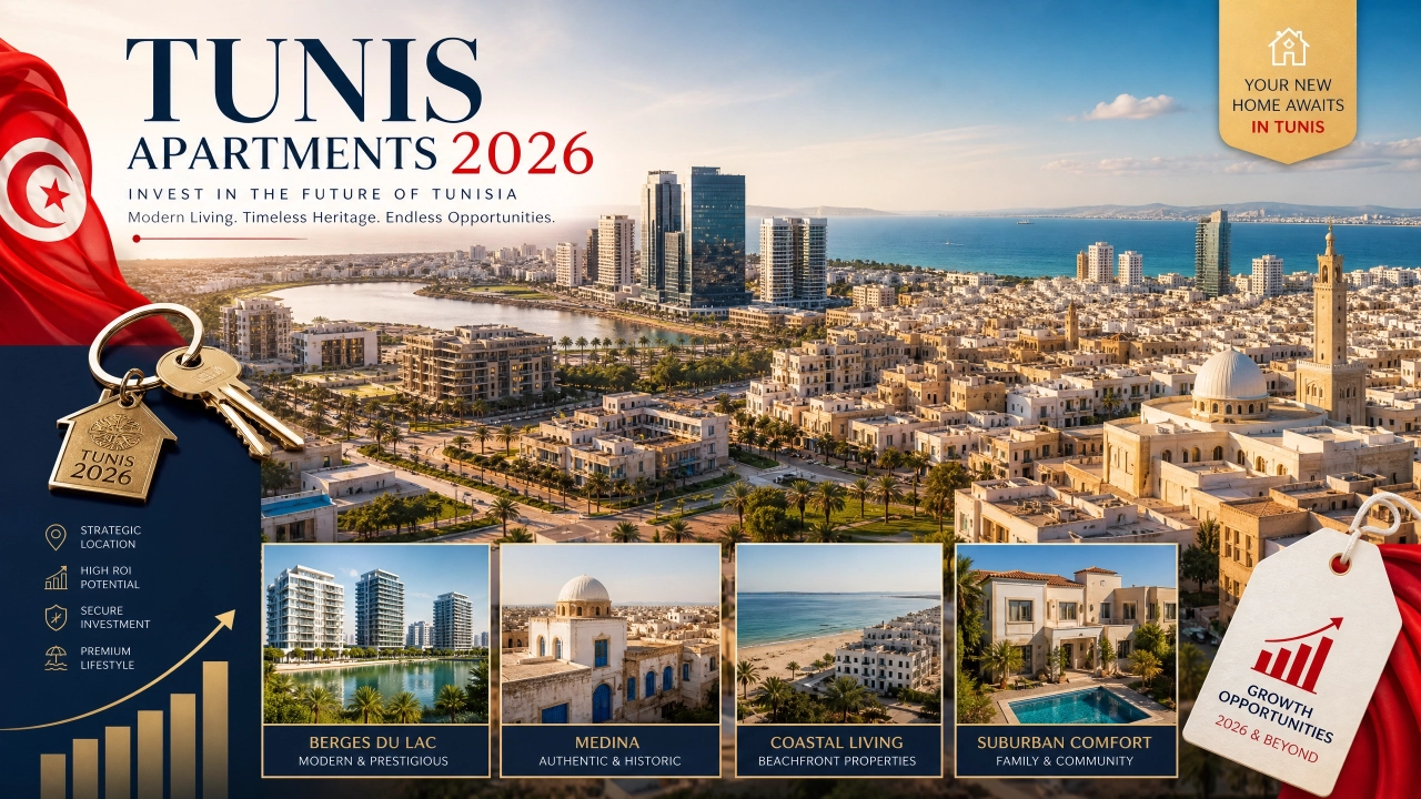 Prix des Appartements à Tunis en 2026